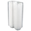 Clearseal Hinged-lid Plastic Containers, 5.8 X 6 X 3, Clear, Plastic, 125/pack, 4 Packs/carton