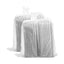 Clearseal Hinged-lid Plastic Containers, 8.31 X 8.31 X 2, Clear, Plastic, 125/bag, 2 Bags/carton
