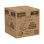 Clearseal Hinged-lid Plastic Containers, 3-compartment, 9.4 X 8.9 X 3, Plastic, 100/bag, 2 Bags/carton