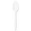 Style Setter Mediumweight Plastic Forks, White, 1000/carton