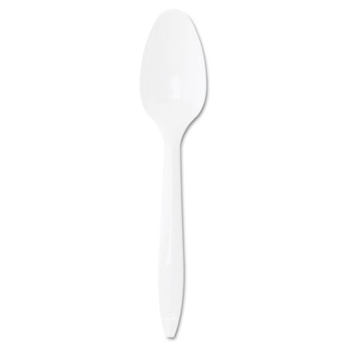 Style Setter Mediumweight Plastic Knives, White, 1000/carton