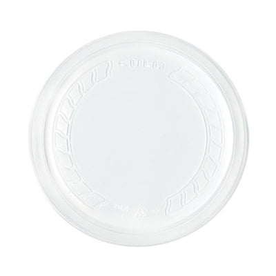 Conex Deli Container Lid, Clear, Plastic, 500/carton