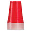 Solo Party Plastic Cold Drink Cups, 16 Oz, Red, 50/bag, 20 Bags/carton