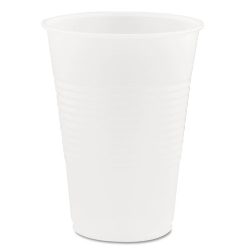 Conex Translucent Plastic Cold Cups, 16 Oz, 50/sleeve, 20 Sleeves/carton