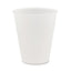 High-impact Polystyrene Squat Cold Cups, 12 Oz, Translucent, 50/pack