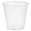 High-impact Polystyrene Cold Cups, 3.5 Oz, Translucent, 100/pack