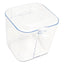 Stackable Caddy Organizer, Small, Plastic, 4.33 X 4 X 4.38, White