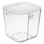 Stackable Caddy Organizer, Small, Plastic, 4.33 X 4 X 4.38, White