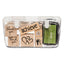 Stackable Caddy Organizer, Medium, Plastic, 8.8 X 4 X 4.38, White
