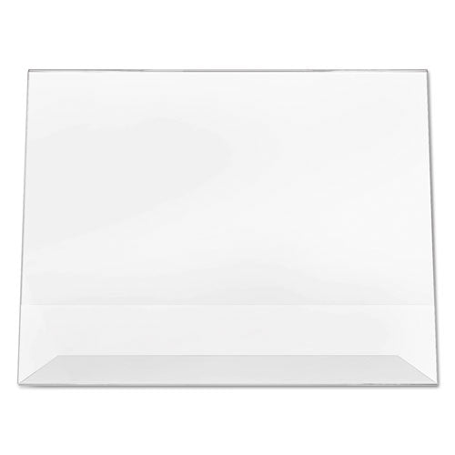 Classic Image Slanted Sign Holder, Landscaped, 11 X 8.5 Insert, Clear