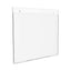 Classic Image Wall-mount Sign Holder, Landscape, 11 X 8.5, Clear