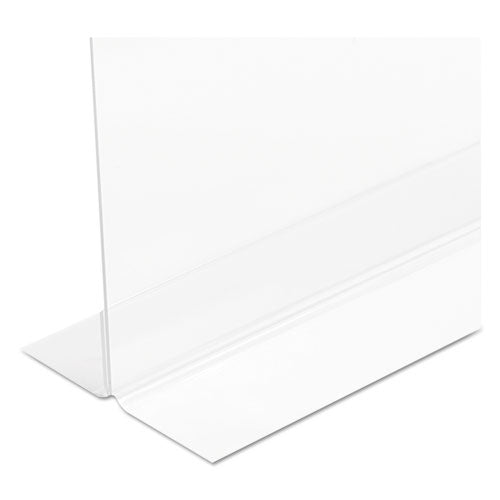 Classic Image Double-sided Sign Holder, 11 X 8.5 Insert, Clear