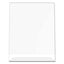 Classic Image Slanted Sign Holder, Portrait, 8.5 X 11 Insert, Clear