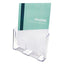 Docuholder For Countertop/wall-mount, Magazine, 9.25w X 3.75d X 10.75h, Clear