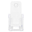 Docuholder For Countertop/wall-mount, Leaflet Size, 4.25w X 3.25d X 7.75h, Clear
