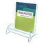 Euro-style Docuholder, Leaflet Size, 4.5w X 4.5d X 7.88h, Green Tinted