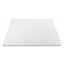 Economat Occasional Use Chair Mat For Low Pile Carpet, 45 X 53, Rectangular, Clear