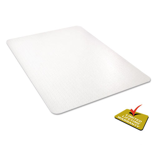 All Day Use Chair Mat - All Carpet Types, 45 X 53, Rectangle, Clear