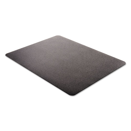 Economat Occasional Use Chair Mat For Low Pile Carpet, 46 X 60, Rectangular, Black