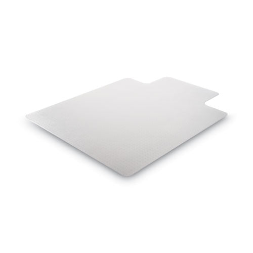 Duramat Moderate Use Chair Mat, Low Pile Carpet, Roll, 36 X 48, Lipped, Clear