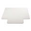 Duramat Moderate Use Chair Mat, Low Pile Carpet, Flat, 36 X 48, Lipped, Clear