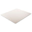 Duramat Moderate Use Chair Mat, Low Pile Carpet, Flat, 46 X 60, Rectangle, Clear