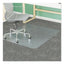 Supermat Frequent Use Chair Mat, Med Pile Carpet, 45 X 53, Beveled Rectangle, Clear