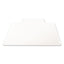 Execumat All Day Use Chair Mat For High Pile Carpet, 45 X 53, Wide Lipped, Clear
