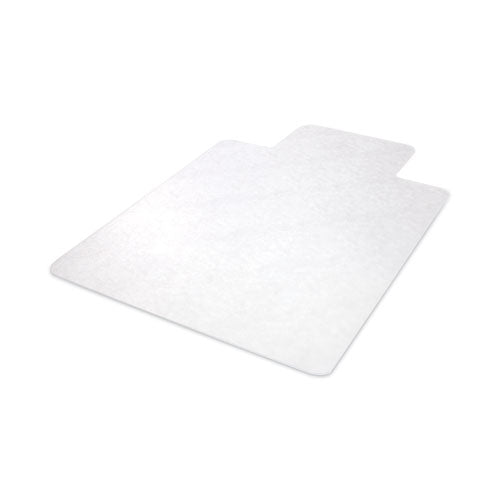 Economat All Day Use Chair Mat For Hard, Lip, 36 X 48, Low Pile, Smooth, Clear