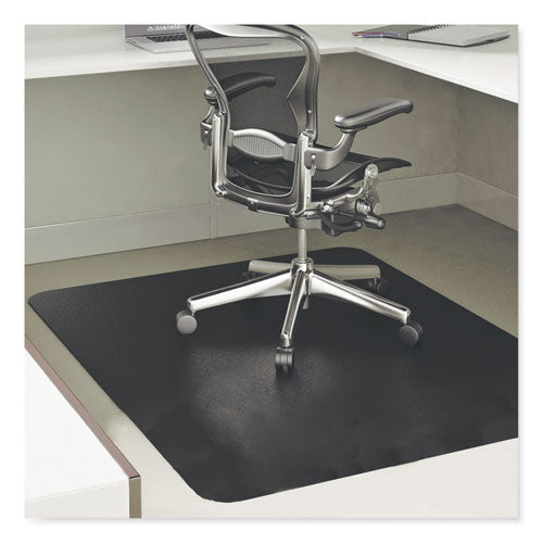 Economat All Day Use Chair Mat For Hard Floors, 36 X 48, Lipped, Clear