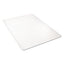 All Day Use Chair Mat - Hard Floors, 45 X 53, Rectangle, Clear