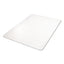 All Day Use Chair Mat - Hard Floors, 45 X 53, Rectangle, Clear