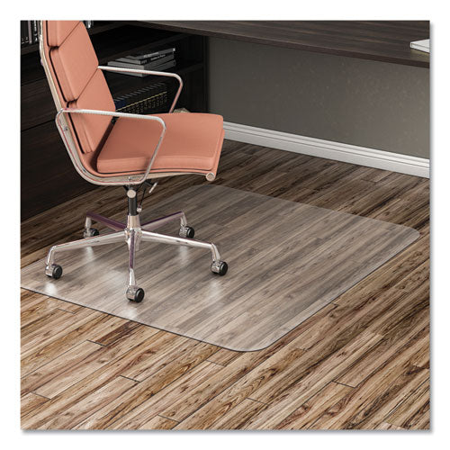 Antimicrobial Chair Mat, Rectangular, 45 X 53, Clear