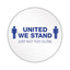 Personal Spacing Discs, United We Stand, 20" Dia, White/blue, 6/pack