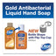 Gold Antibacterial Liquid Hand Soap, Floral, 2 Oz, 144/carton