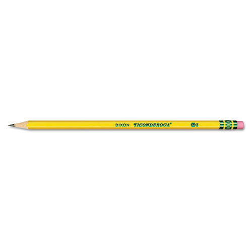 Pre-sharpened Pencil, Hb (#2), Black Lead, Yellow Barrel, Dozen