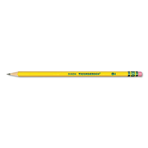 Pre-sharpened Pencil, Hb (#2), Black Lead, Yellow Barrel, Dozen
