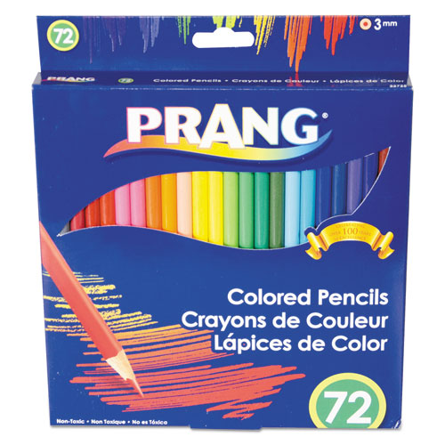 Colored Pencil Sets, 3.3 Mm, 2b (#1), Assorted Lead/barrel Colors, 36/pack