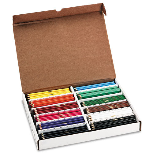 Colored Pencil Set Master Pack, 3.3 Mm, 2b (#1), Assorted Lead/barrel Colors, 288/box