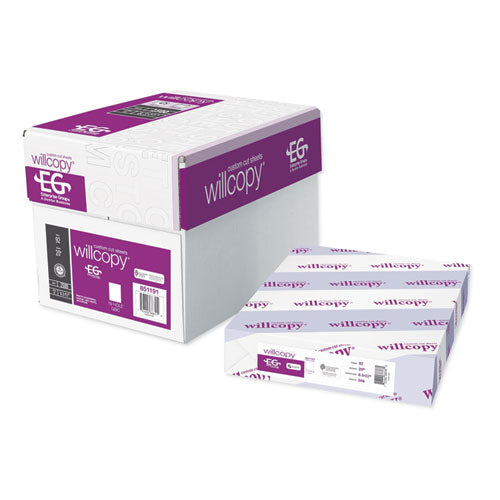 Custom Cut-sheet Copy Paper, 92 Bright, Micro-perforated 3.5" From Bottom, 24 Lb Bond Weight, 8.5 X 11, White, 500/ream