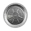 Aluminum Round Containers, 4 Oz, 3" Diameter X 1.56"h, Silver, 1,000/carton