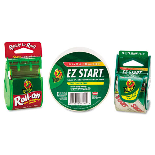 Ez Start Premium Packaging Tape, 3" Core, 1.88" X 60 Yds, Clear