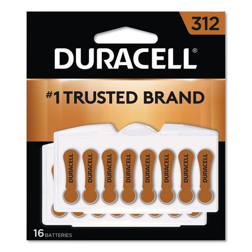 Hearing Aid Battery, #312, 8/pack