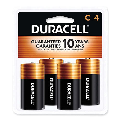 Coppertop Alkaline C Batteries, 4/pack