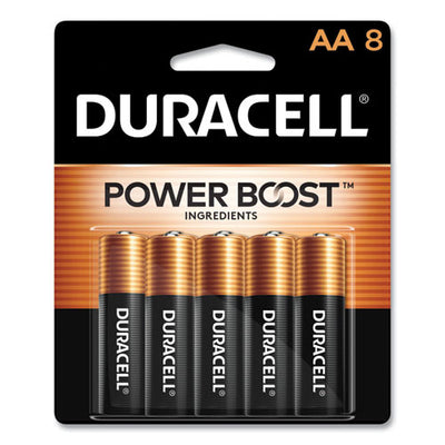 Power Boost Coppertop Alkaline Aa Batteries, 8/pack