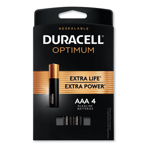 Optimum Alkaline Aa Batteries, 4/pack