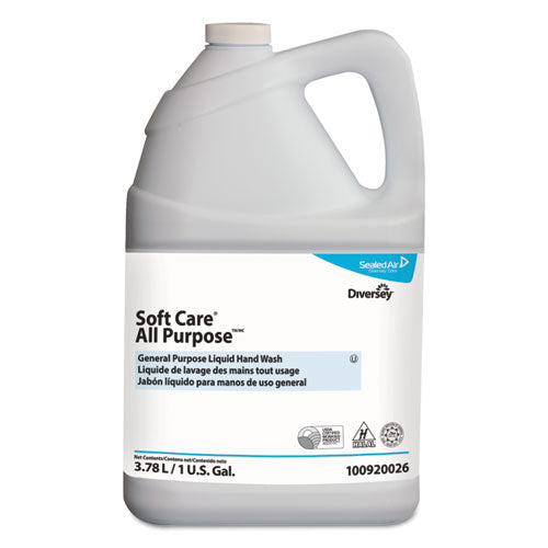 Soft Care All Purpose Liquid, Gentle Floral, 1 Gal Bottle, 4/carton