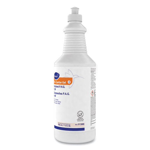 Paint, Oil And Grease Spotter Gel, Fruity Scent, 32 Oz Squeeze Bottle, 6/carton