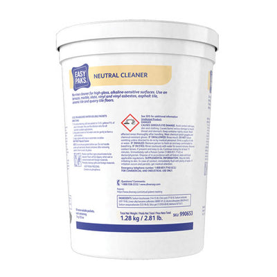 Neutral Cleaner, 0.5 Oz Packet, 90/tub