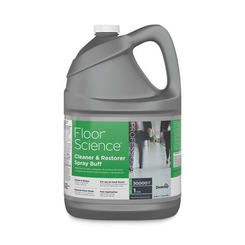 Floor Science Cleaner/restorer Spray Buff, Citrus Scent, 1 Gal Bottle, 4/carton